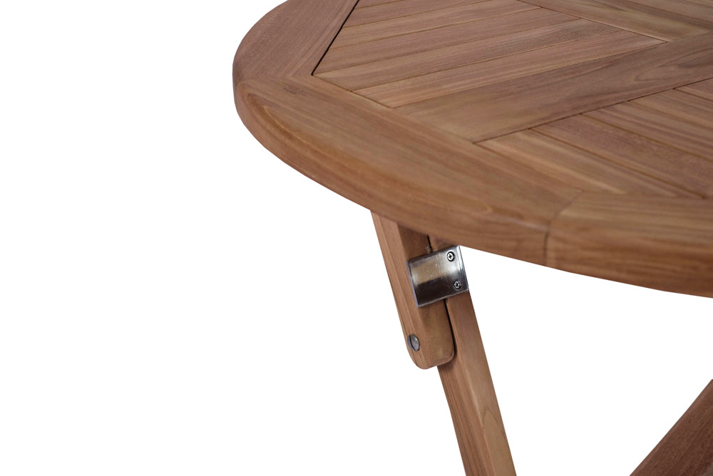 Mesa plegable Naga  Ø 80 cm | Kubu #