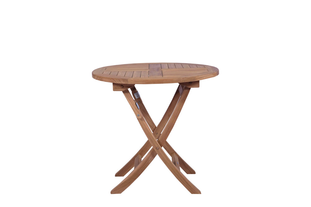 Mesa plegable Naga  Ø 80 cm | Kubu #
