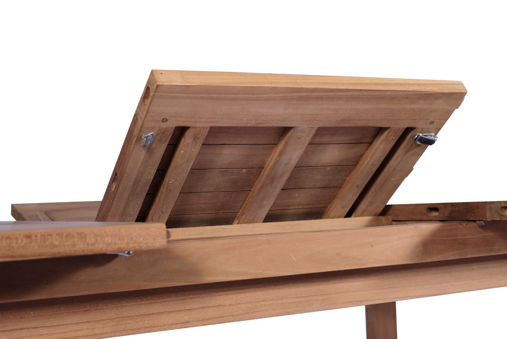 Mesa rectangular extensible  Mati 160/210x90 cm | Kubu #