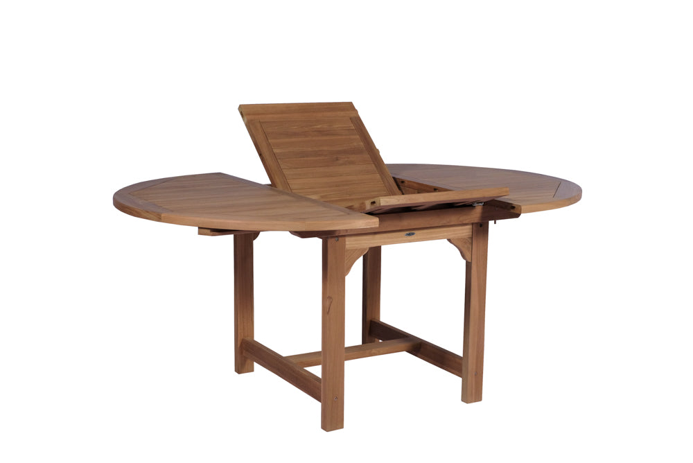 Mesa redonda extensible Naga 120/170 cm | Kubu #