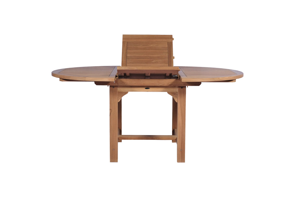 Mesa redonda extensible Naga 120/170 cm | Kubu #