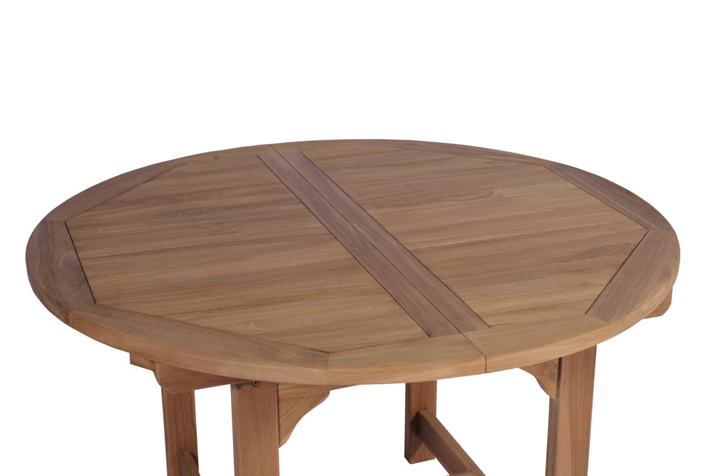 Mesa redonda extensible Naga 120/170 cm | Kubu #