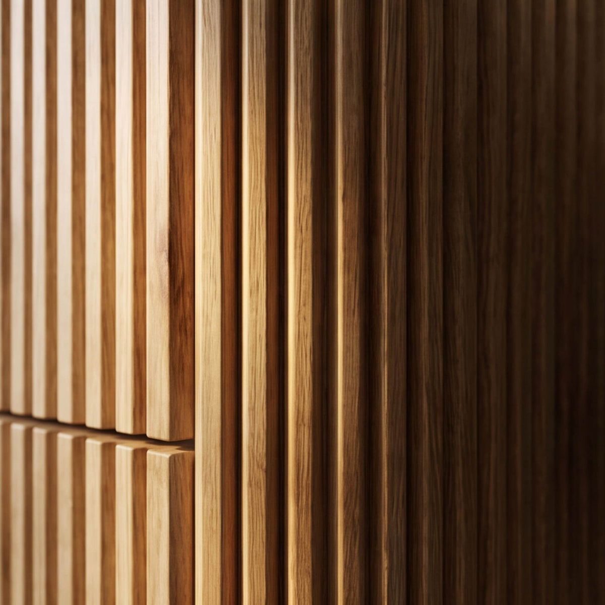 Mesita de noche Bristol 50x40x50cm | Madera de Mango y Mármol Blanco | KUBU #