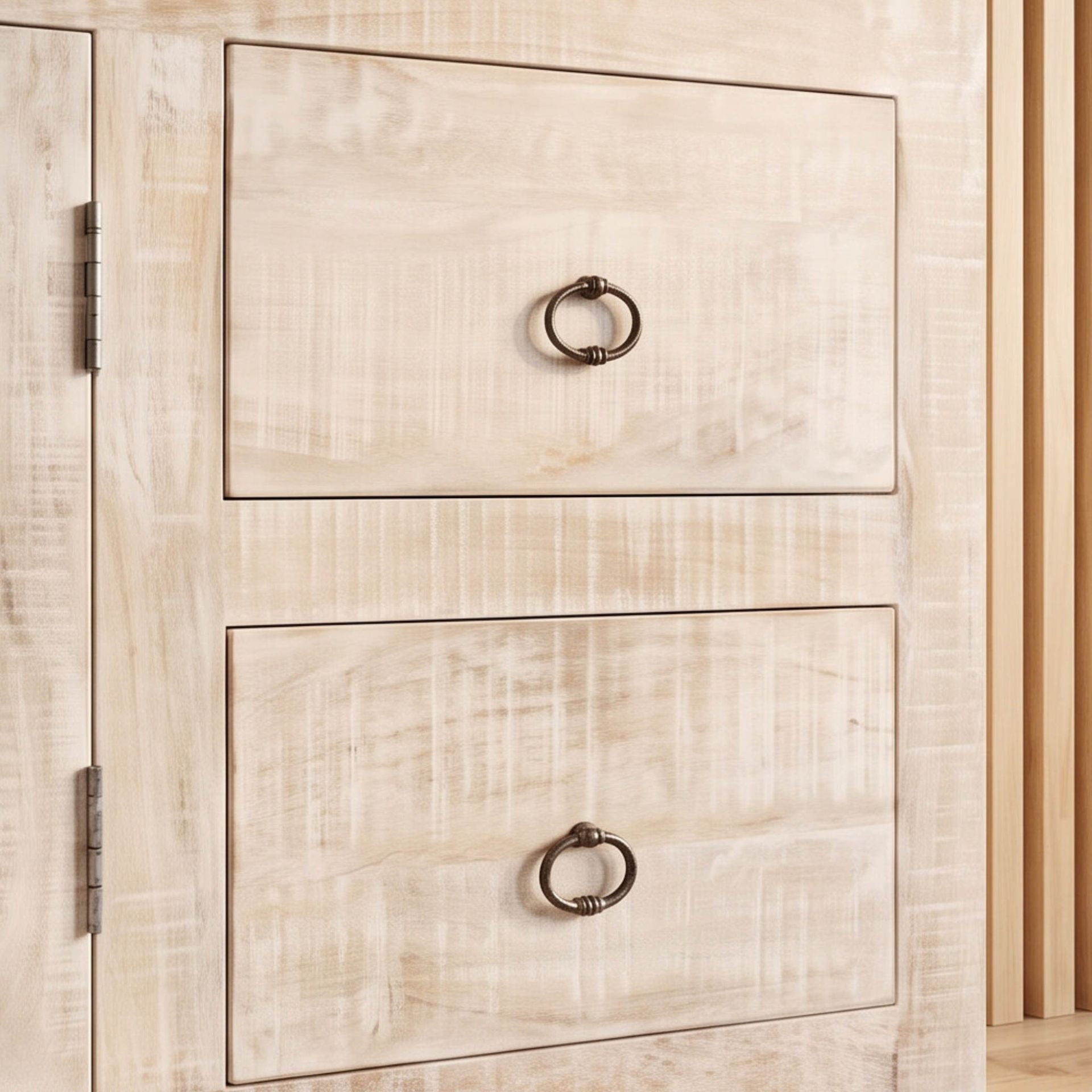 Mueble de TV Goa 2 Puertas / 2 cajones 120x40x60cm | Madera de Mango | KUBU #