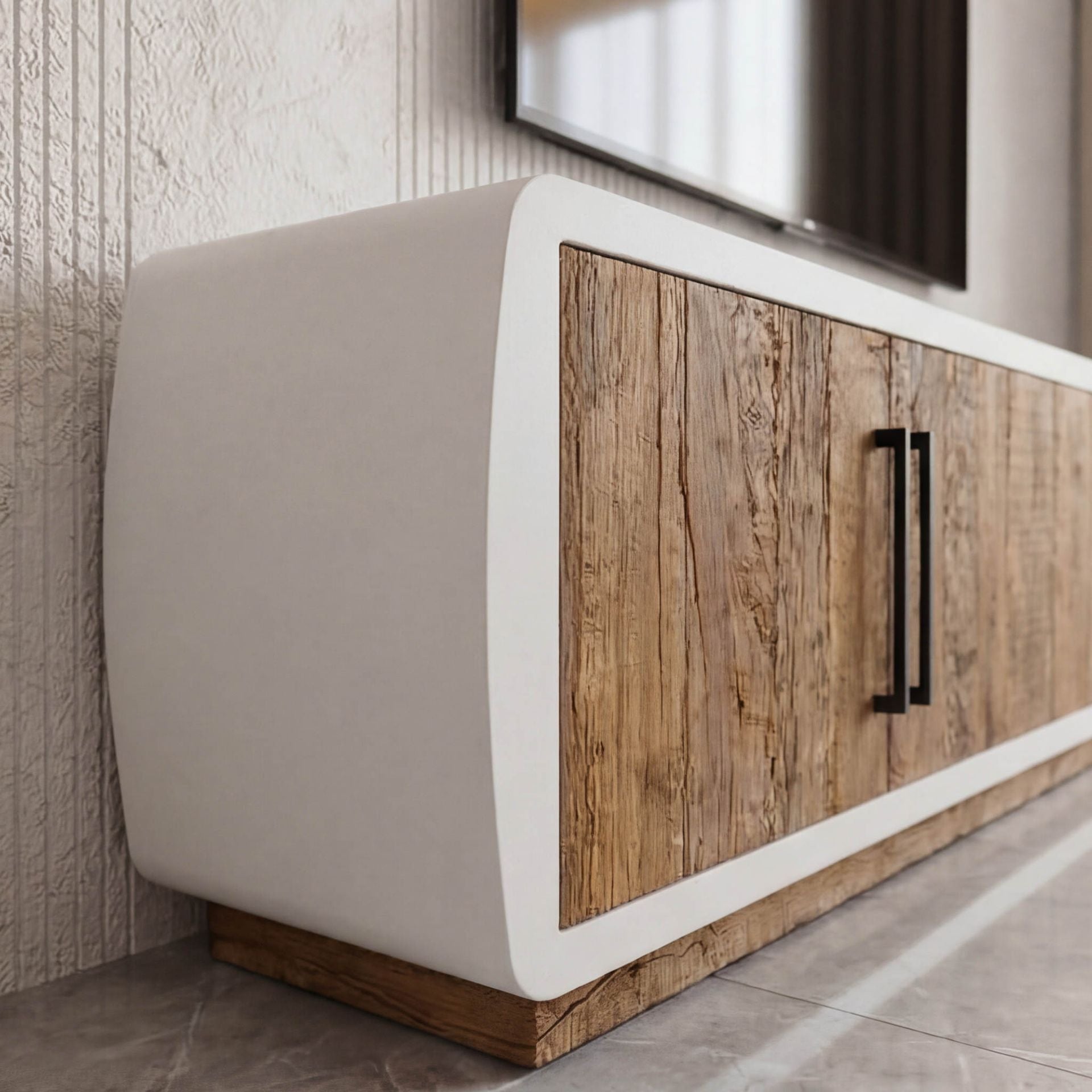 Mueble de TV de Diseño Calvia | Madera y Minimalismo 200 cm | KUBU #
