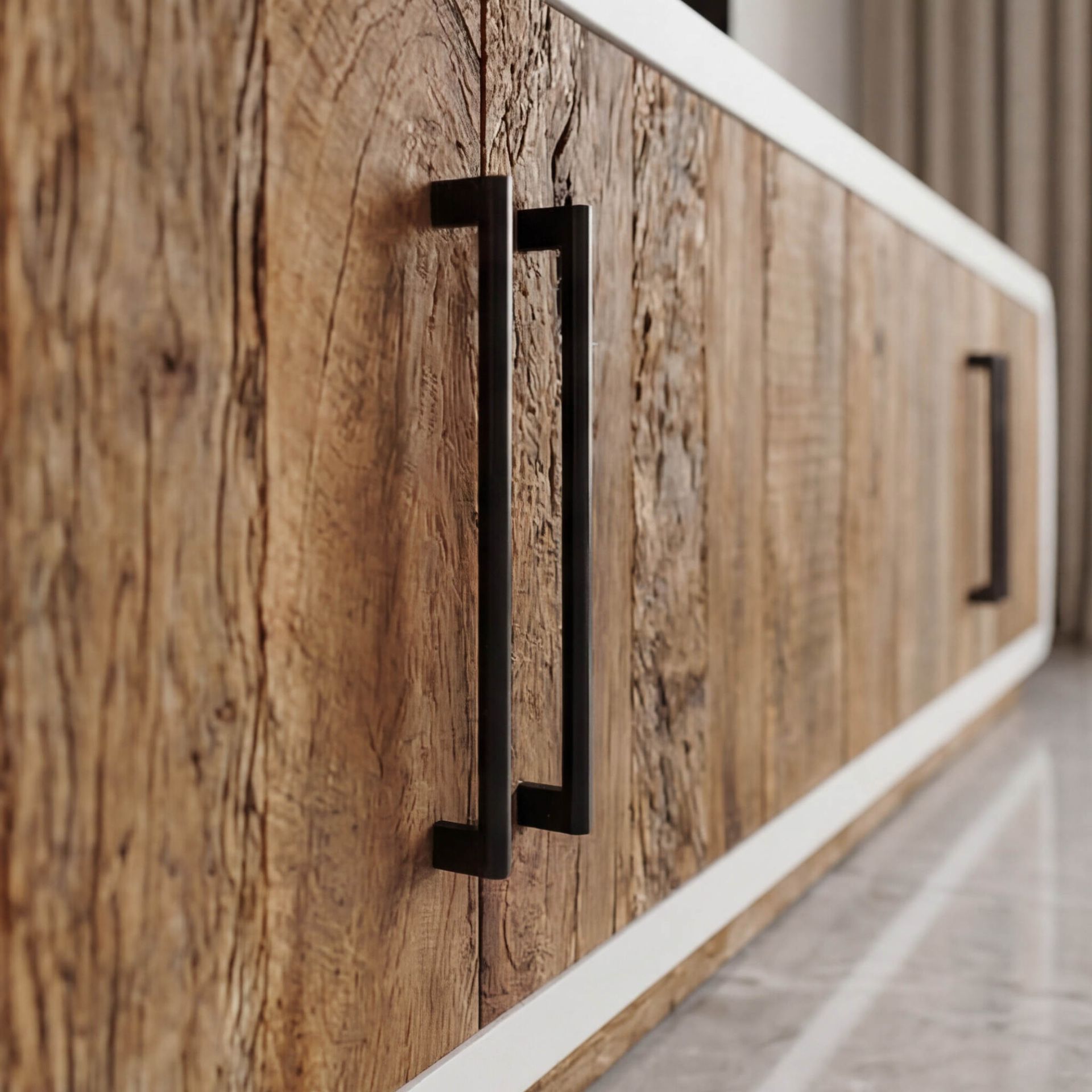 Mueble de TV de Diseño Calvia | Madera y Minimalismo 200 cm | KUBU #