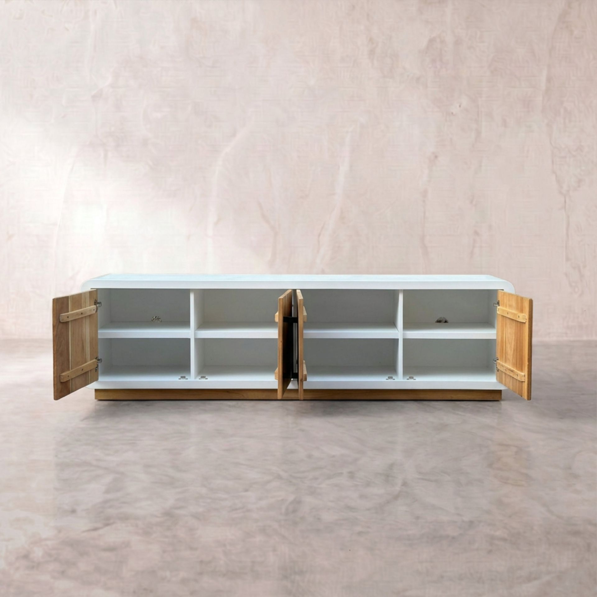 Mueble de TV de Diseño Calvia | Madera y Minimalismo 200 cm | KUBU #