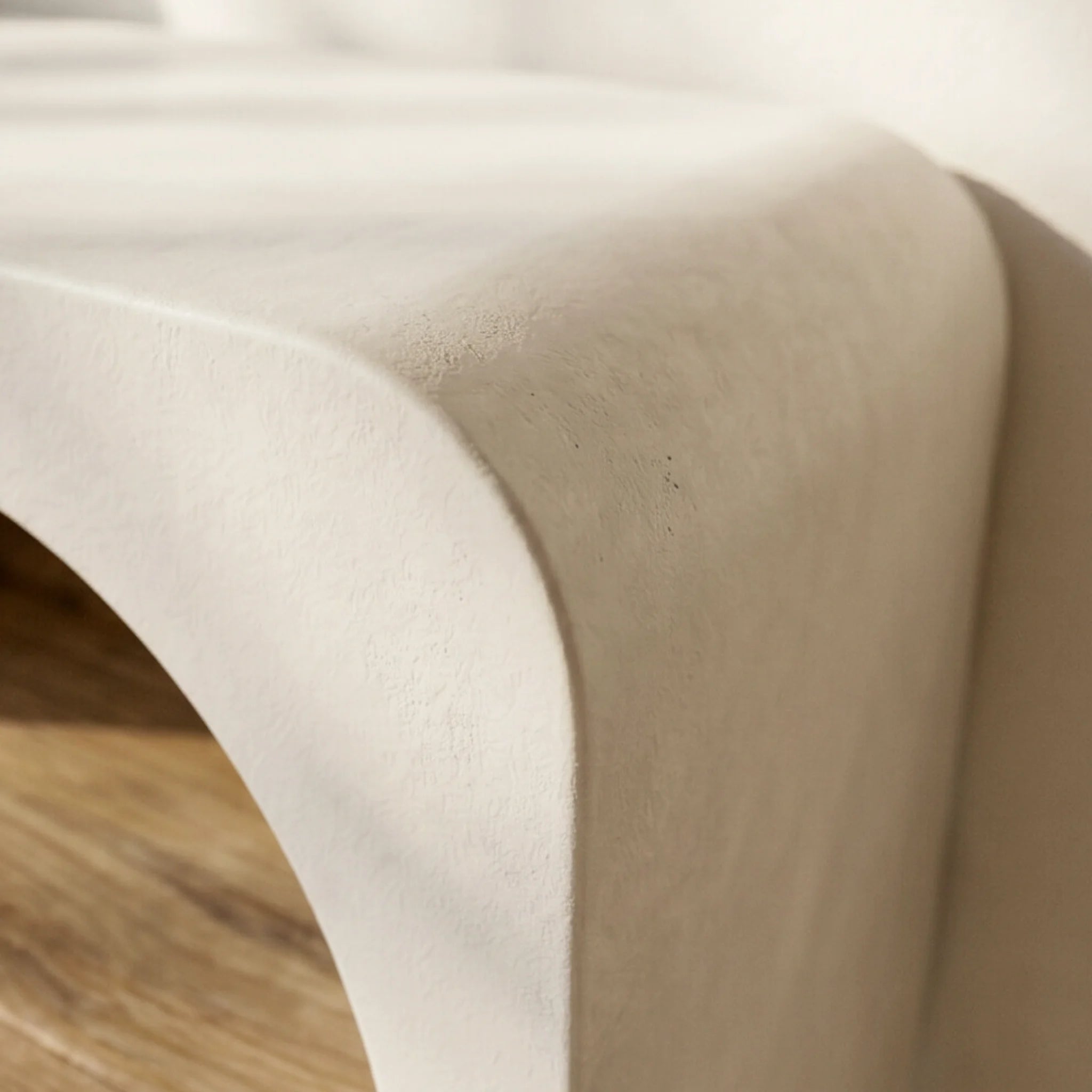 Recibidor Consola Eivissa120x35x76cm | Blanco Mate y Madera reciclada de Acacia | KUBU #