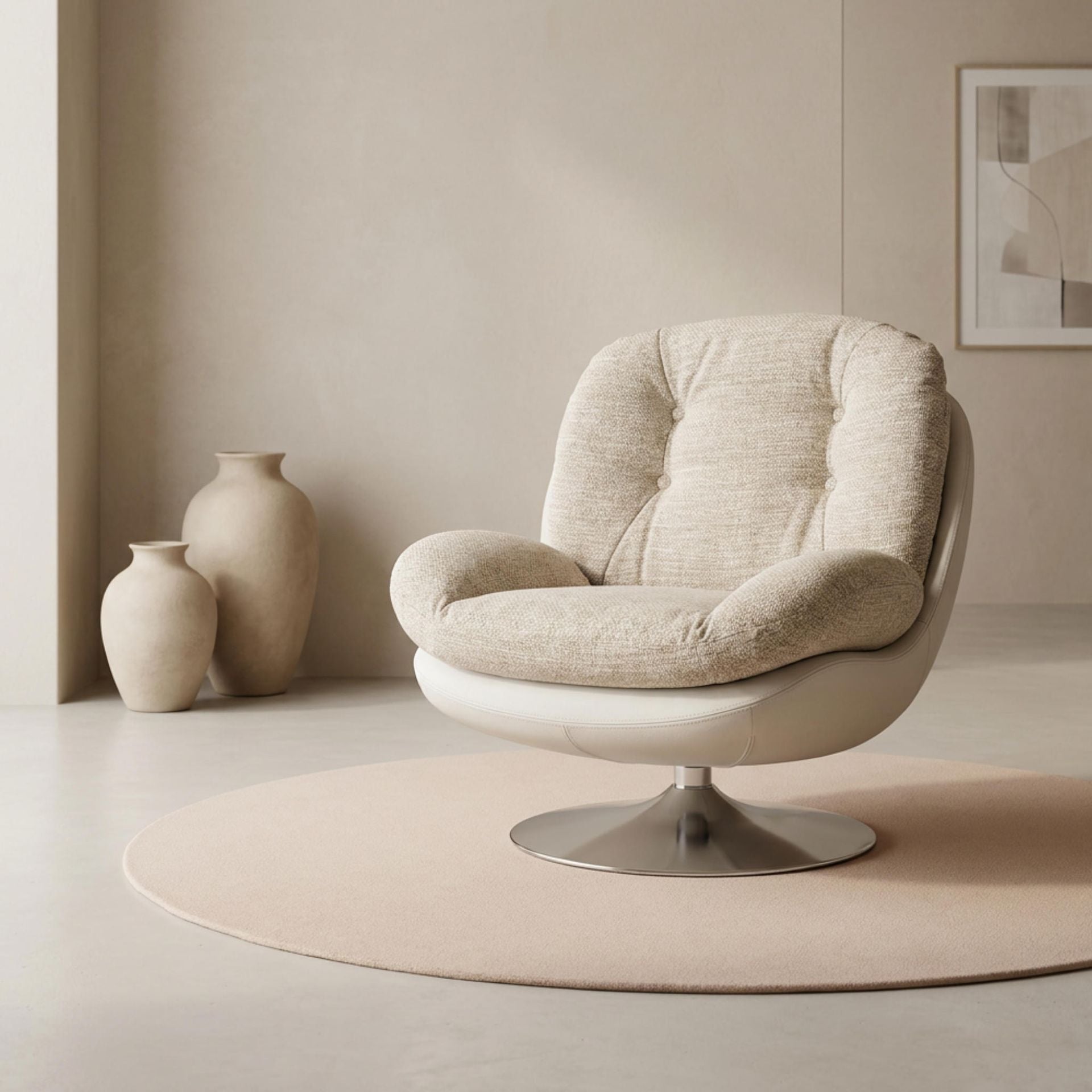 Sillón Hampton Arena | Minimalismo y Confort Premium | KUBU #
