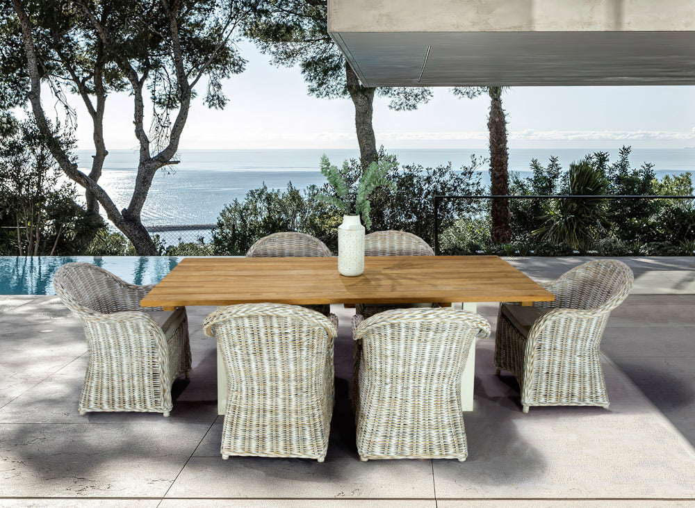 Sillón con brazos Hermon kubu natural | Kubu #