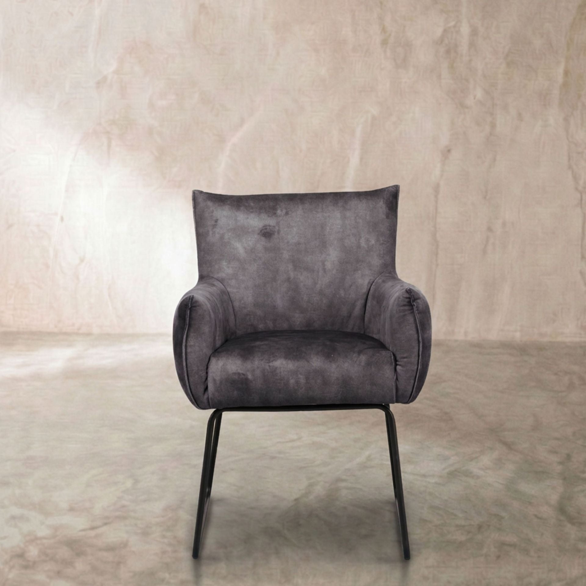 Sillón de Diseño Belmont Color Antracite | Elegancia y Confort | KUBU #