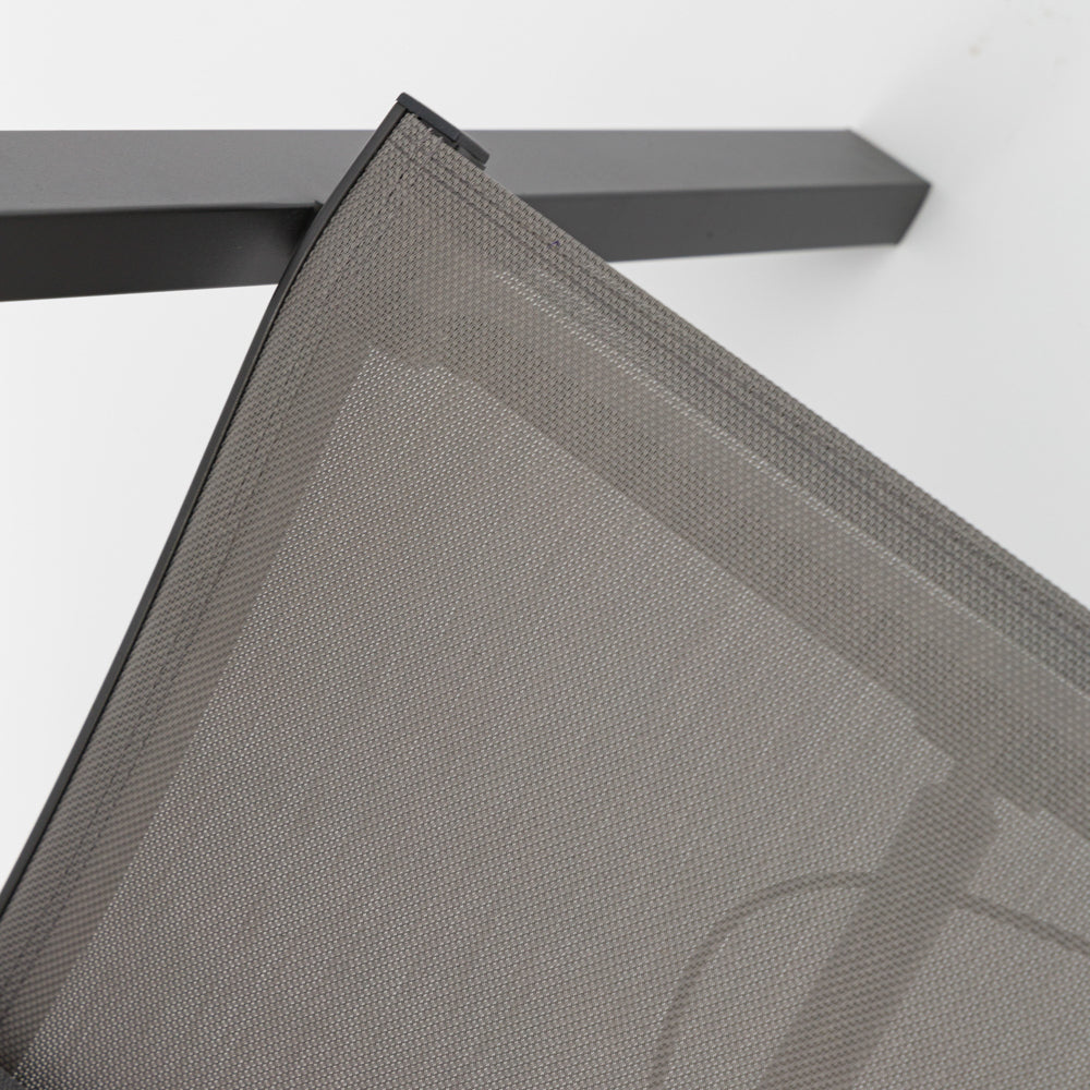Sillón de comedor Albury aluminio antracita | Kubu #