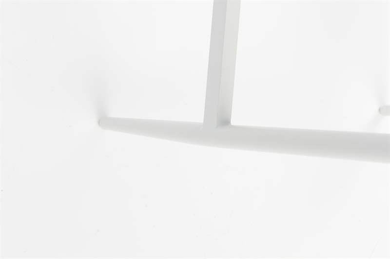 Sillón para barra de bar Ukiah aluminio blanco con cuerda y cojín greige | Kubu #