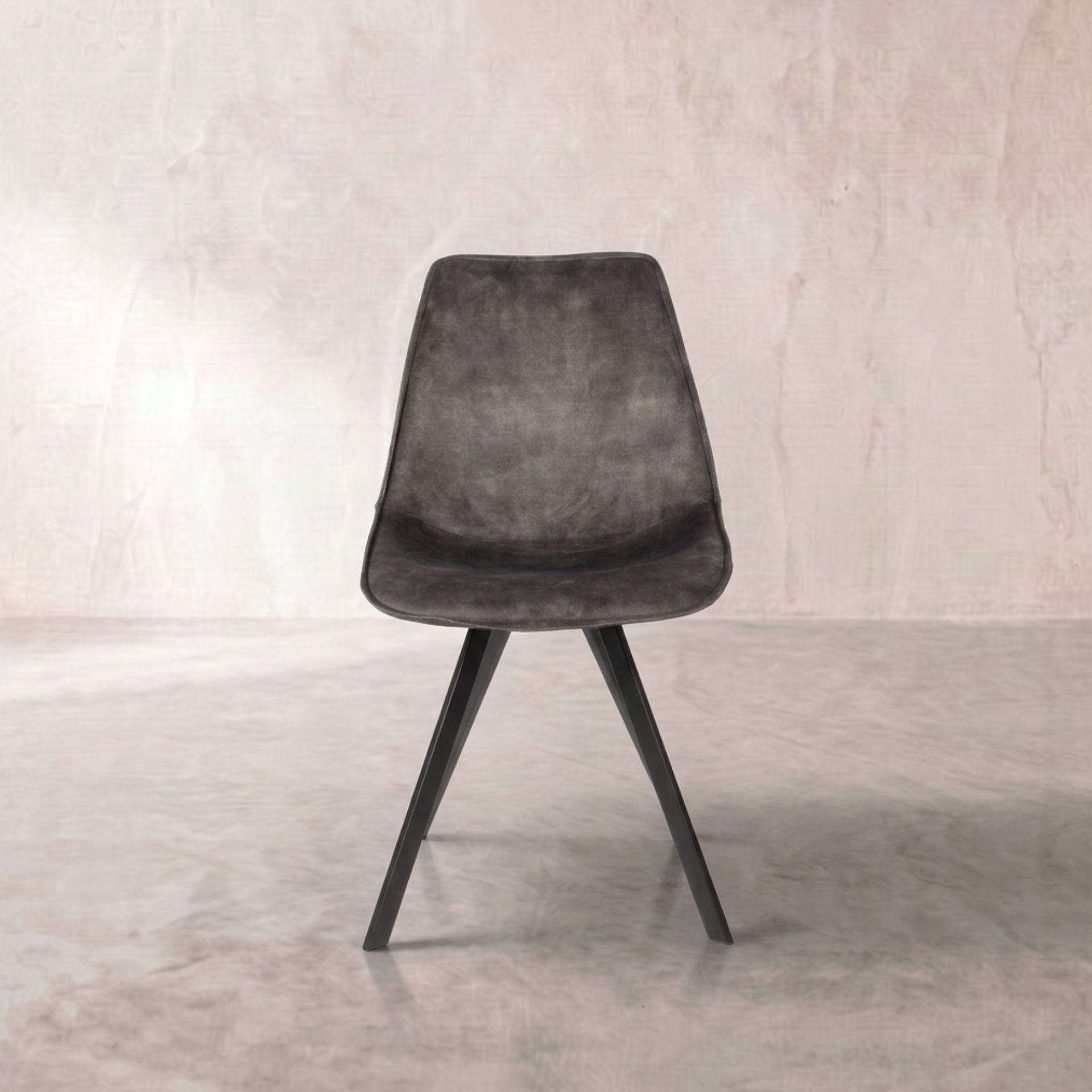 Silla de Comedor Monroe Antracita | Diseño Vanguardista | KUBU #