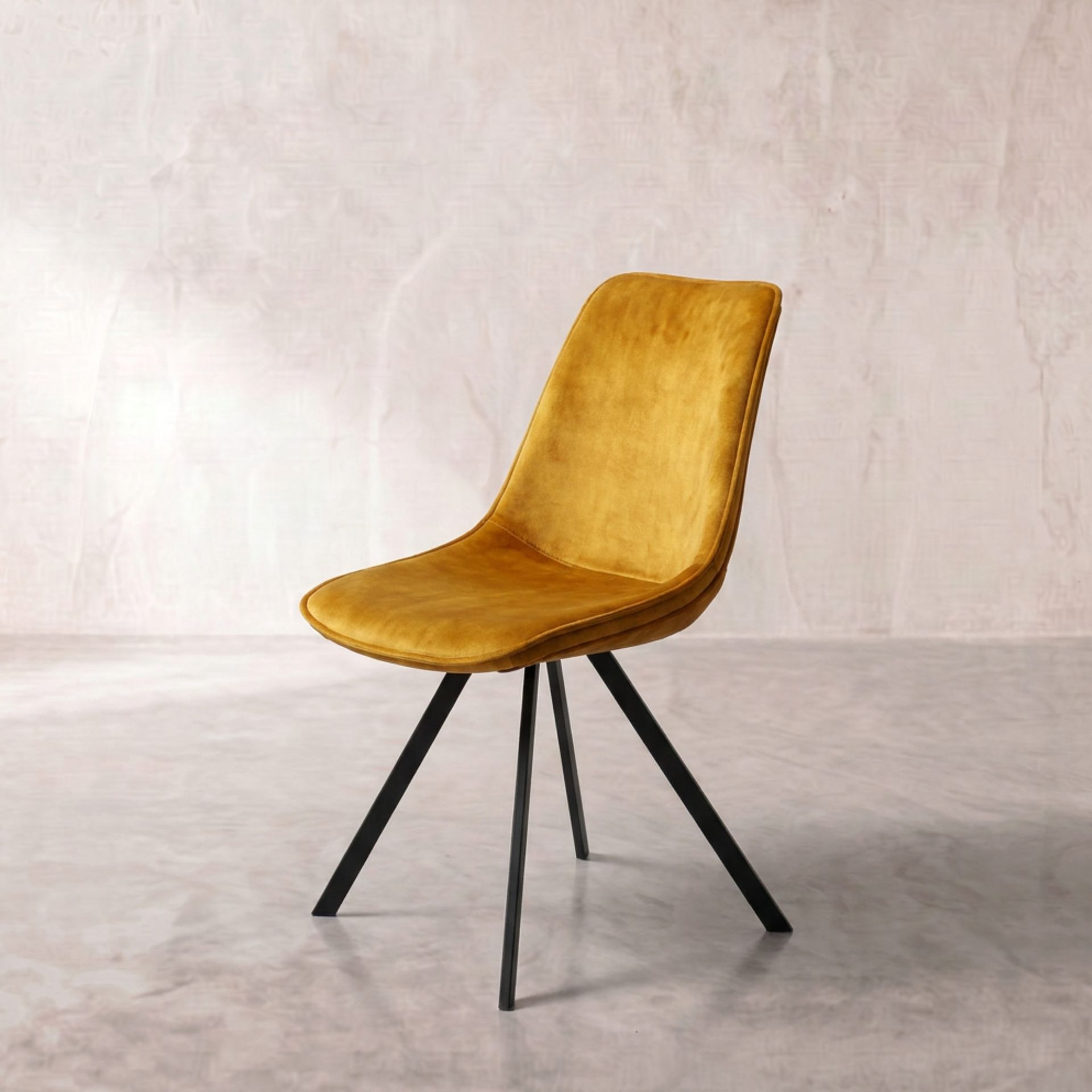 Silla de Comedor Monroe Gold | Pieza  Exclusiva | KUBU #