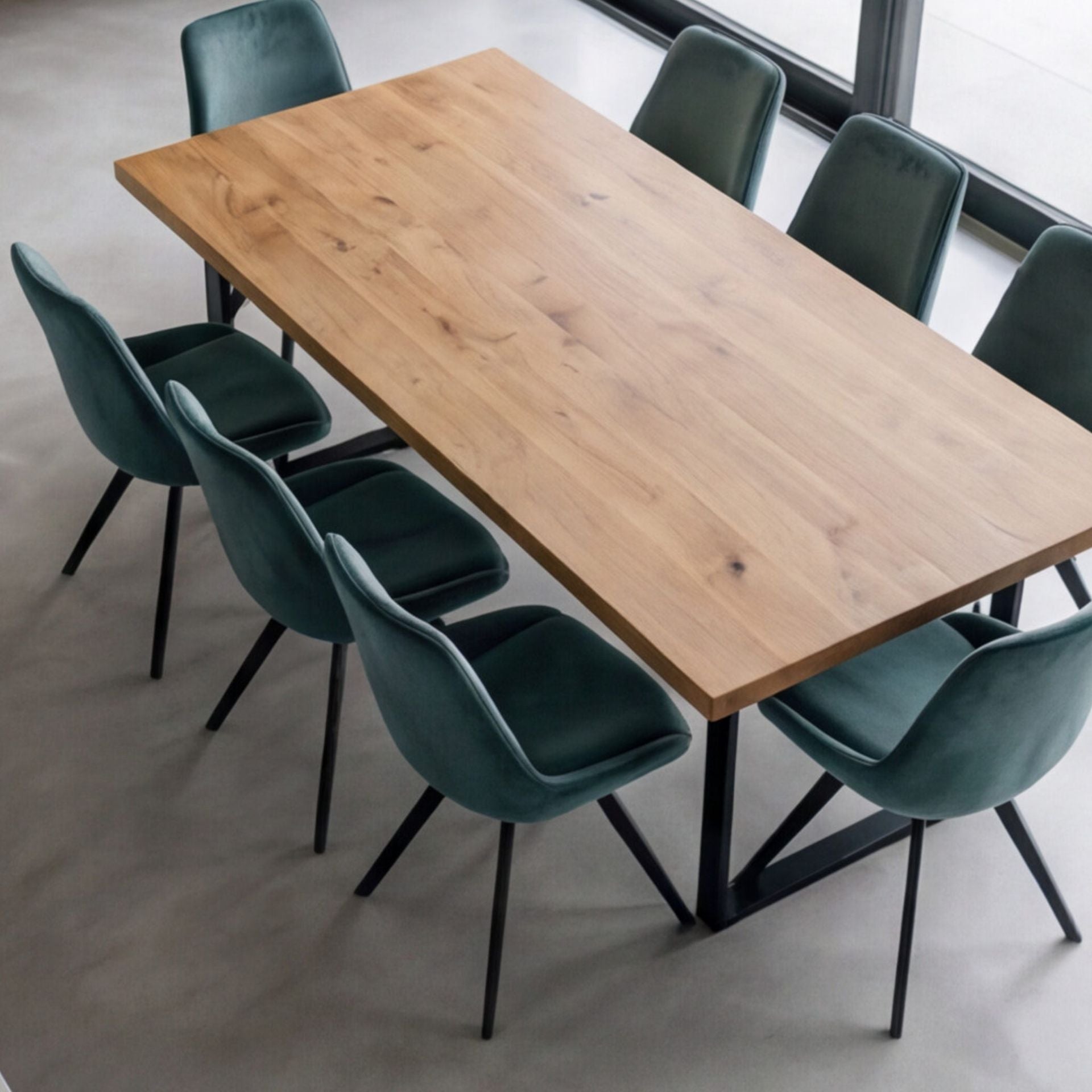 Silla de Comedor Monroe Petrol | Diseño Sofisticado y Carácter | KUBU #