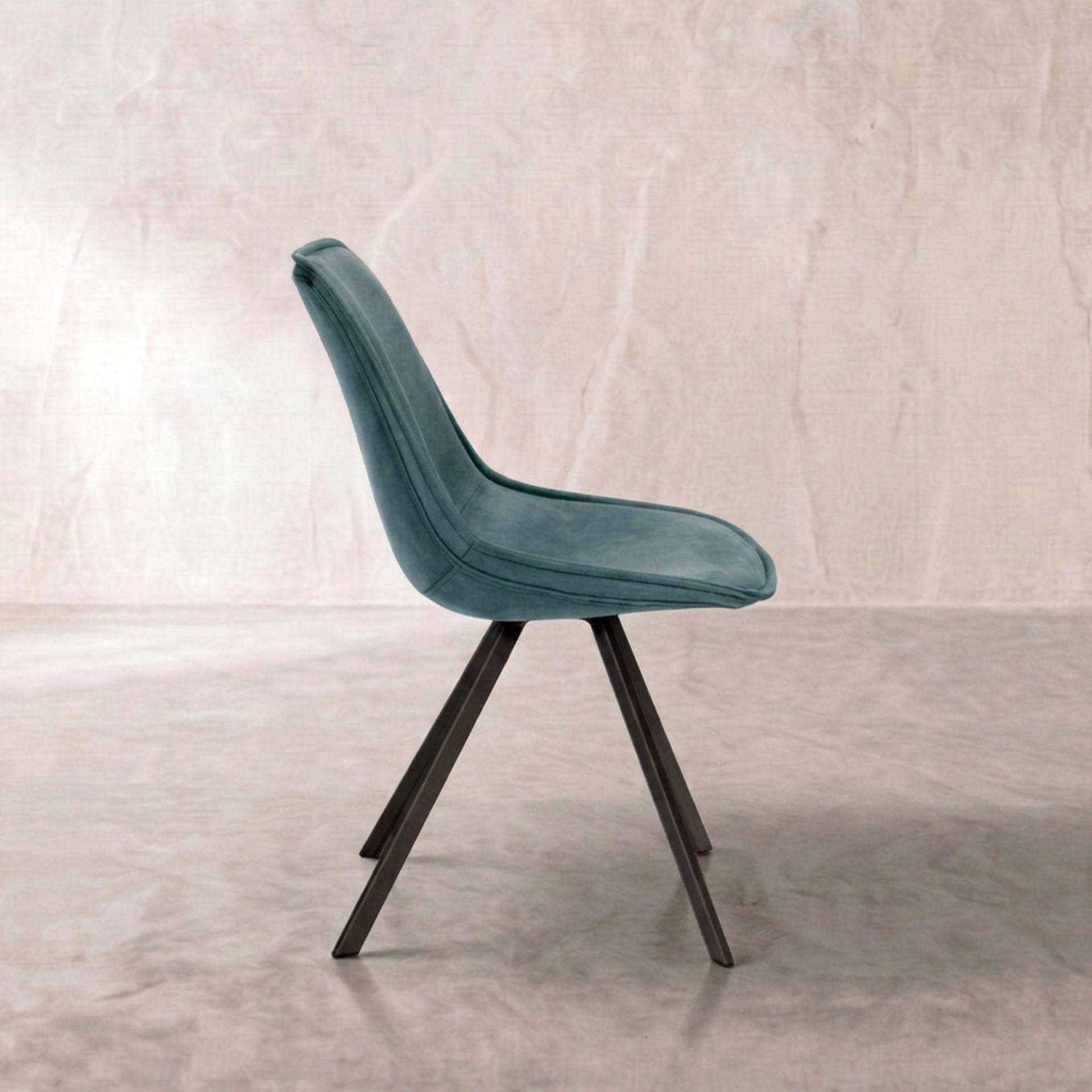 Silla de Comedor Monroe Petrol | Diseño Sofisticado y Carácter | KUBU #