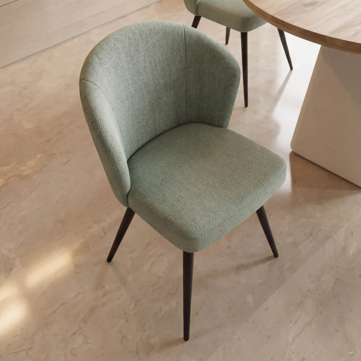 Silla de comedor Langford Aqua | Confort y estilo | KUBU #