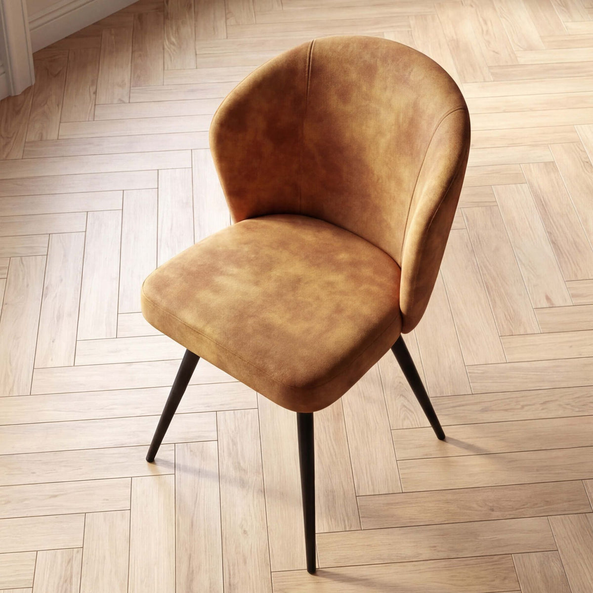 Silla de comedor Langford Gold | Confort y estilo | KUBU #