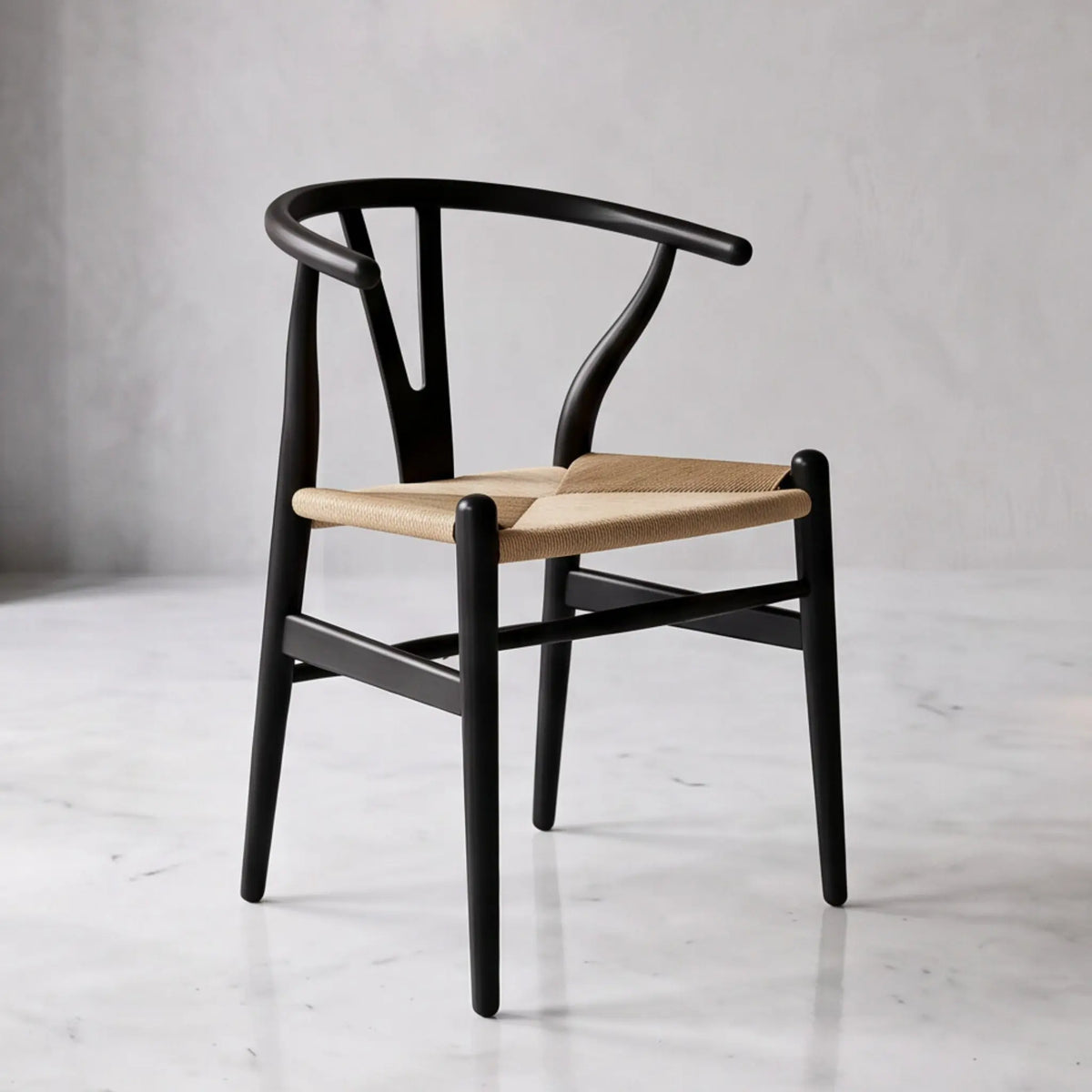 Silla de comedor Oslo Black | Madera de Abedul | KUBU #