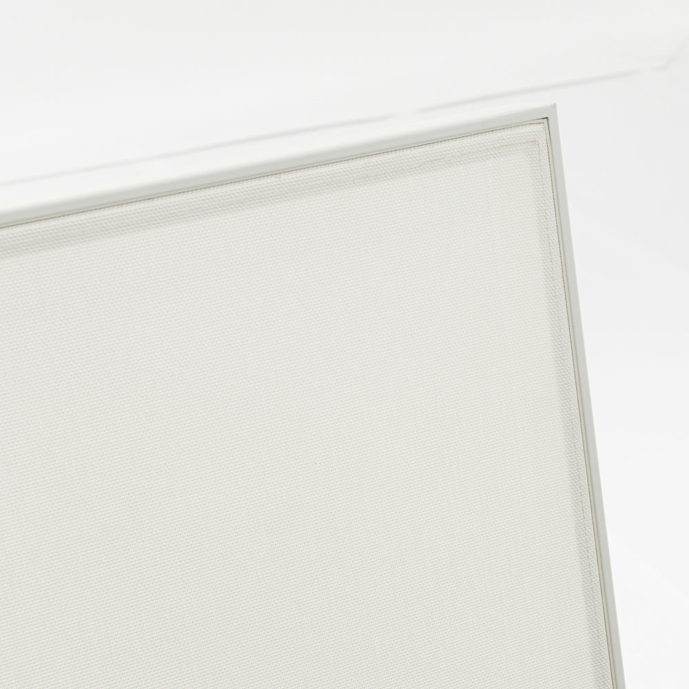 Sofá 3 plazas Albury aluminio blanco | Kubu #