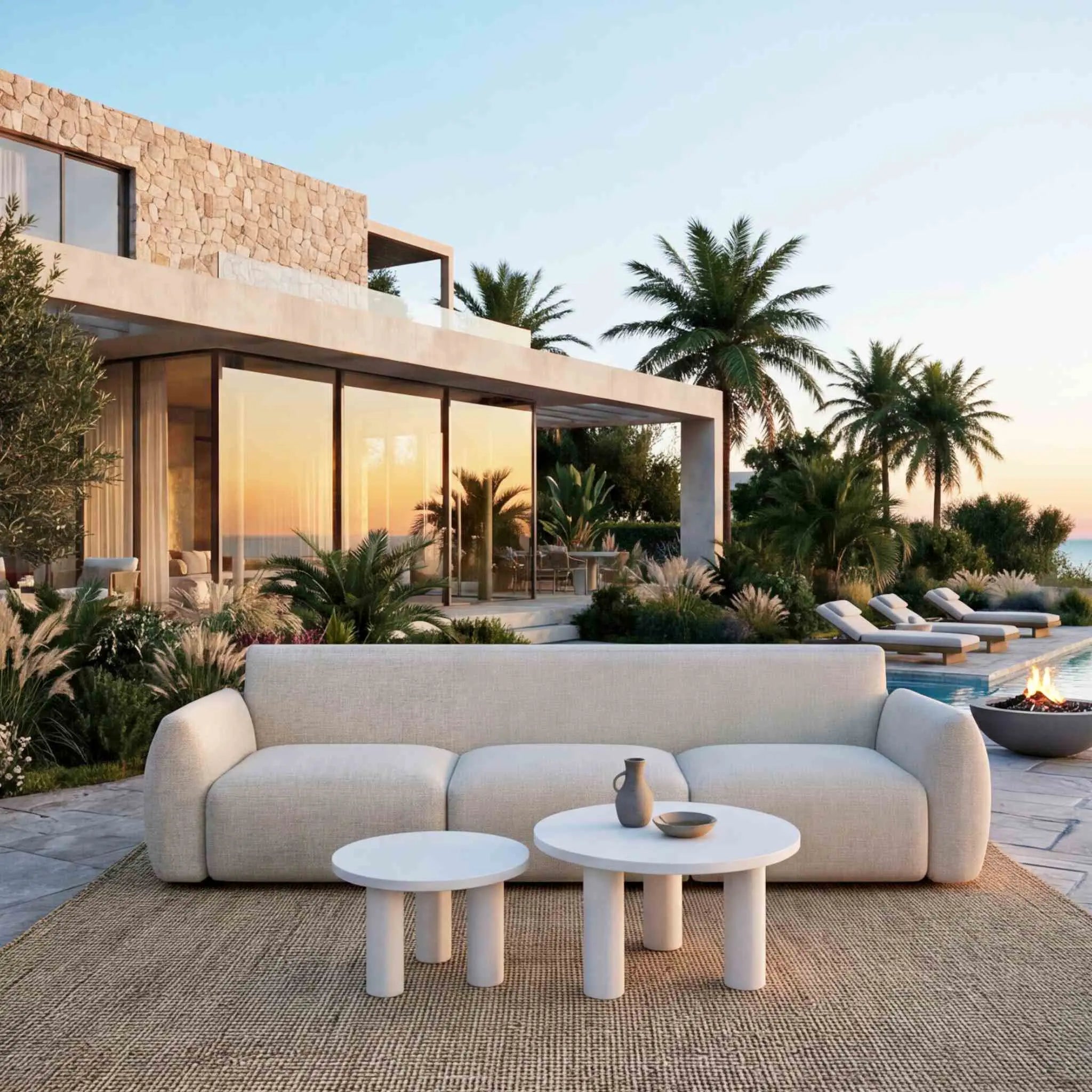 Sofá 3 plazas Riverside beige | Kubu #