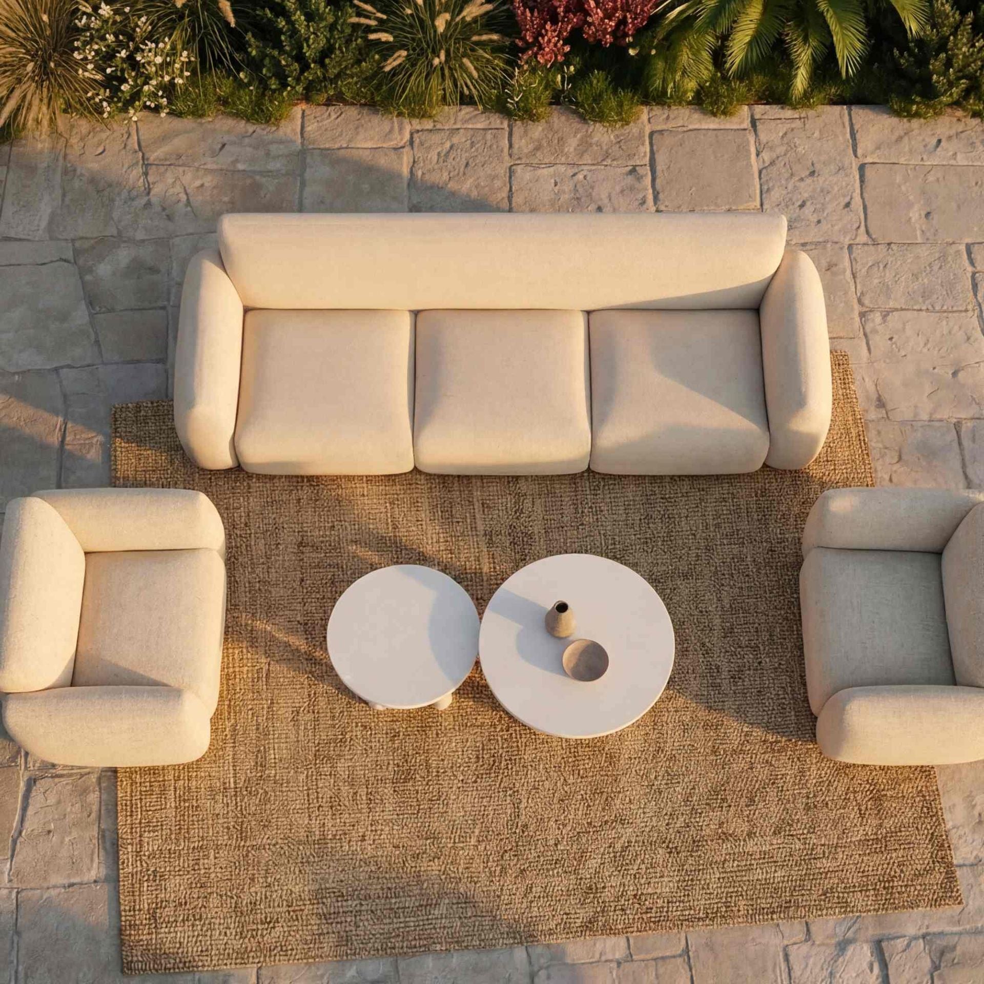 Sofá 3 plazas Riverside beige | Kubu #