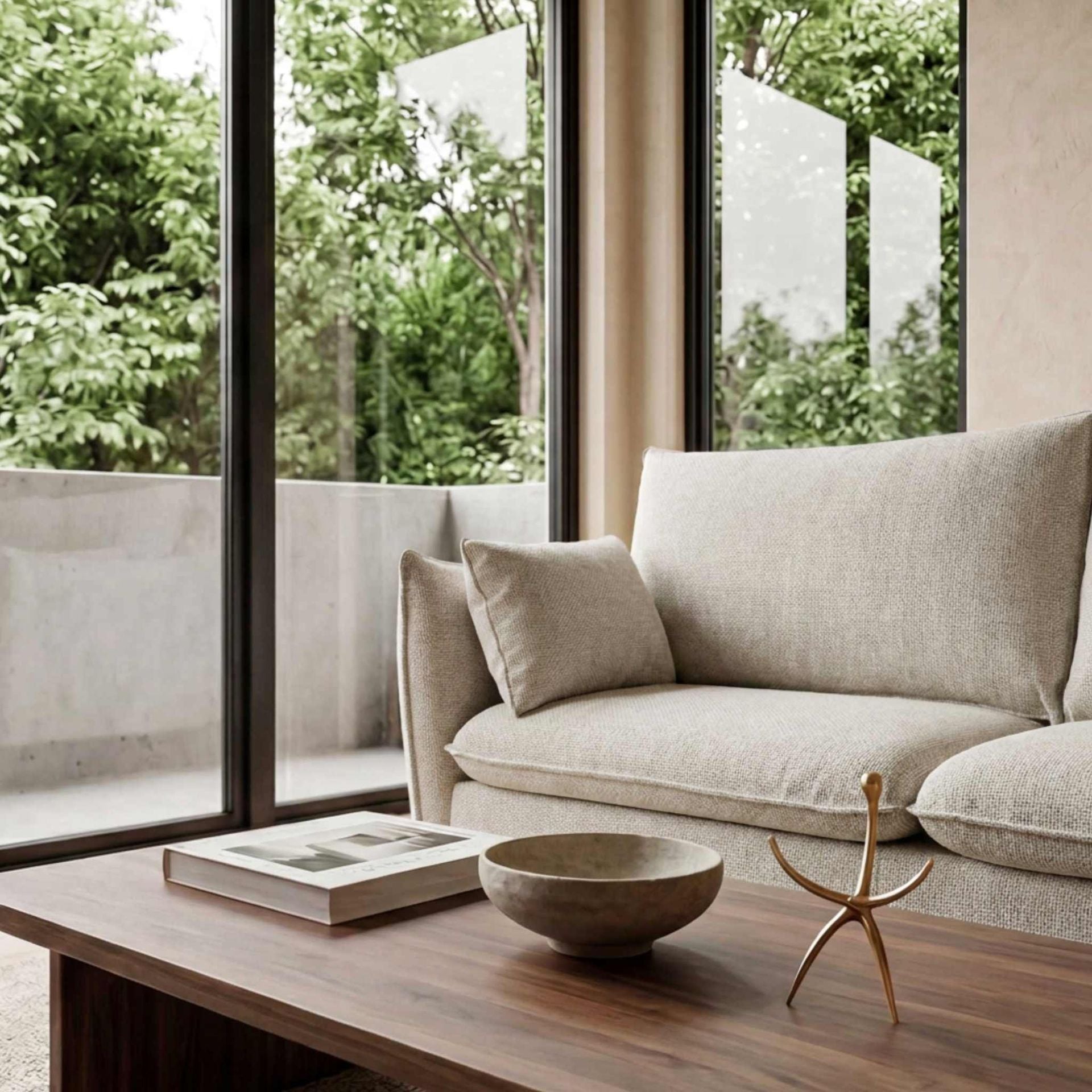 Sofá Albury 3 plazas Blanco Marfil | KUBU | KUBU #