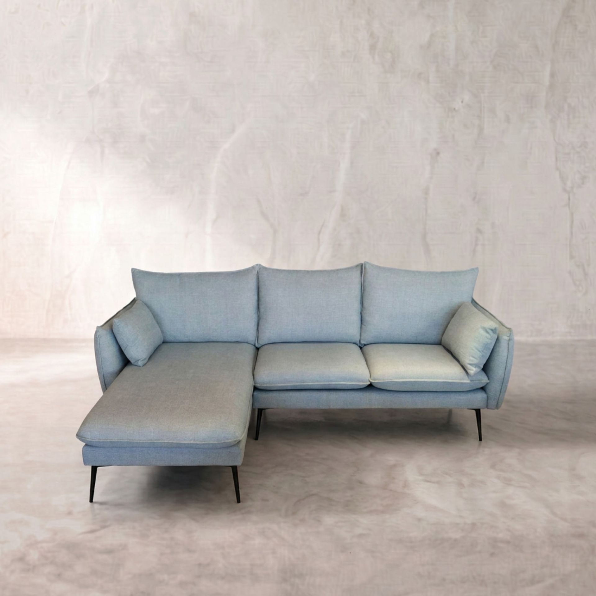 Sofá Albury Chaise Longue Izquierda Aqua | KUBU | KUBU #