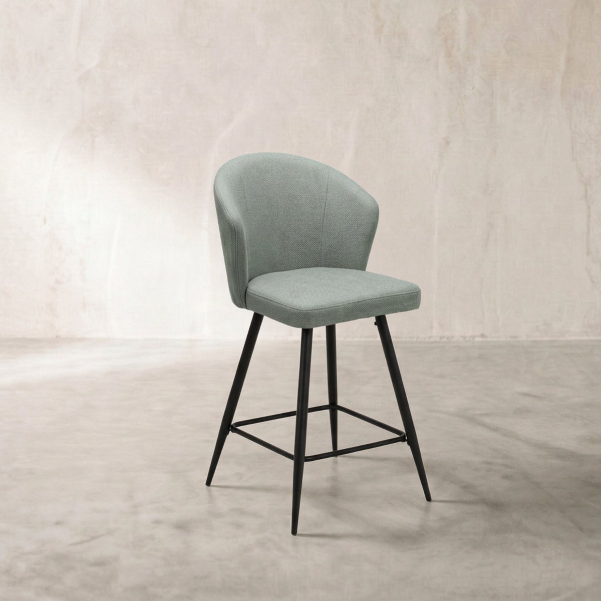 Taburete Alto Langford Aqua | Confort y estilo | KUBU #