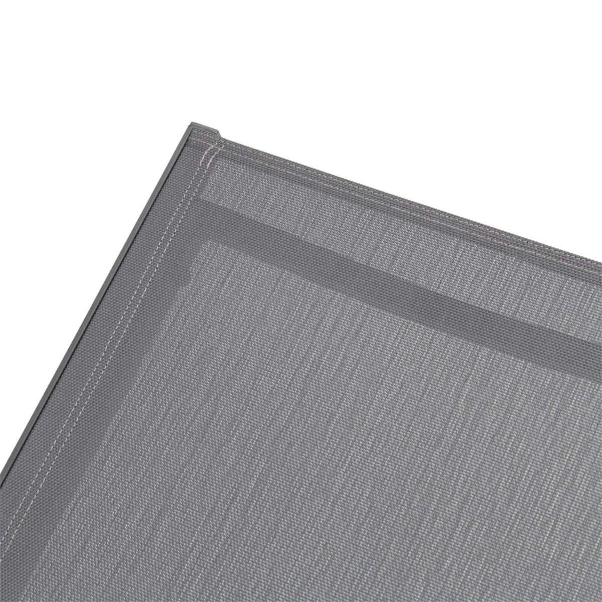 Tumbona Bangor aluminio antracita y textilene antracita | KUBU #