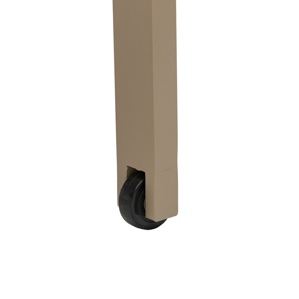 Tumbona Bangor aluminio  y textilene taupe | Kubu #