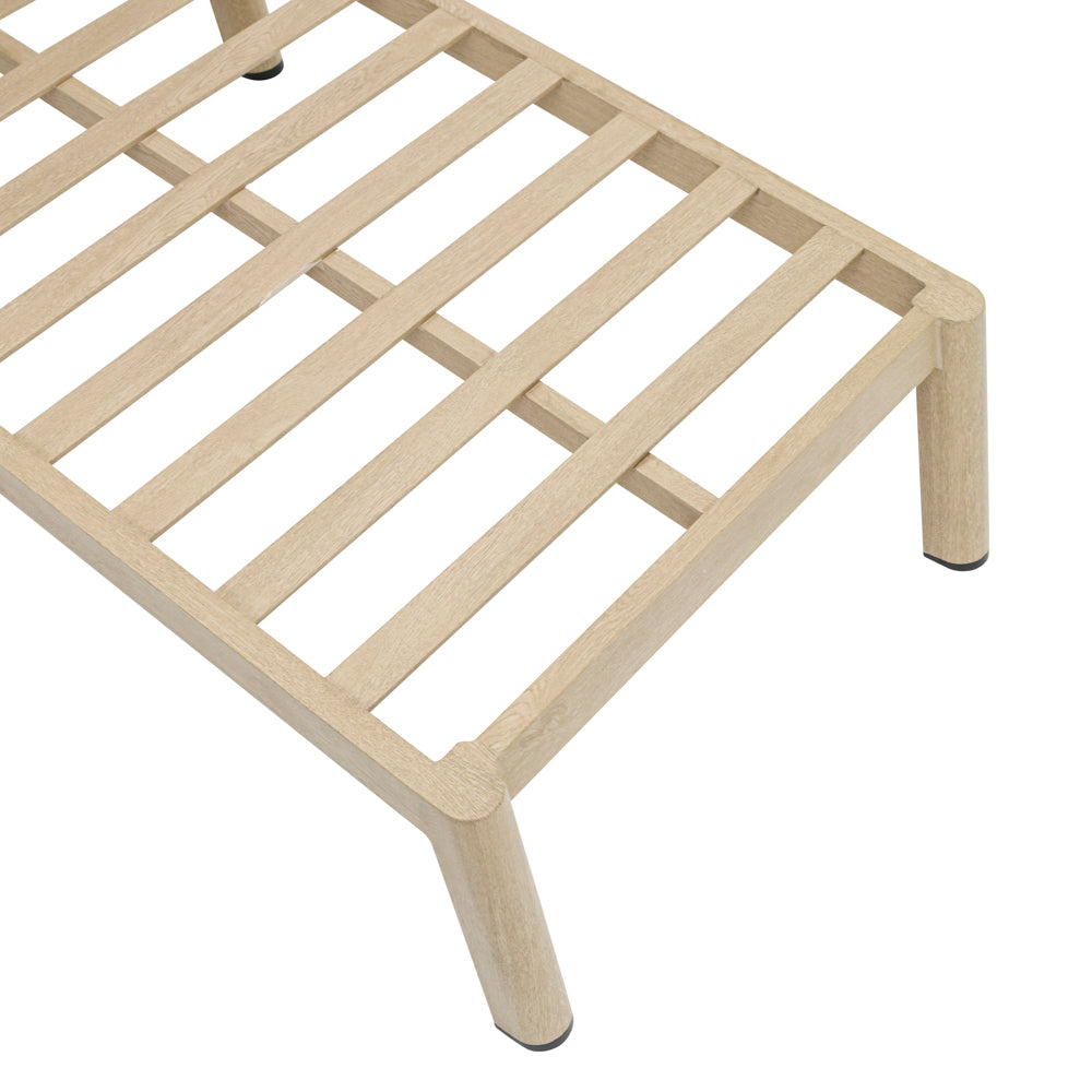 Tumbona Harmony aluminio efecto madera. | Kubu #