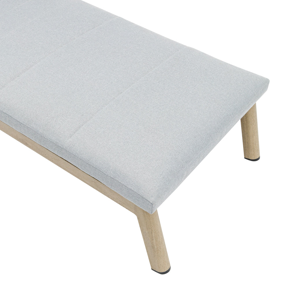 Tumbona Harmony aluminio efecto madera. | Kubu #
