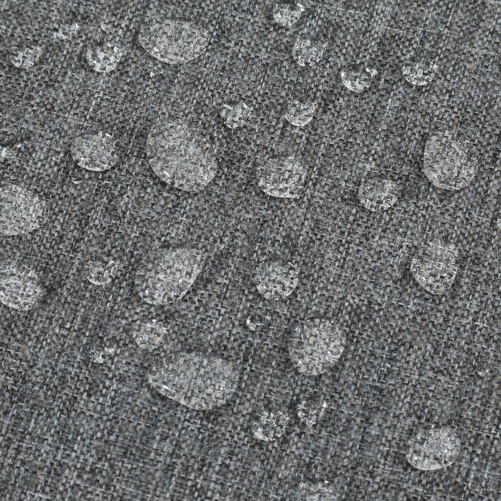 Cojín para tumbona Mati 50x192x5 cm color gris oscuro.