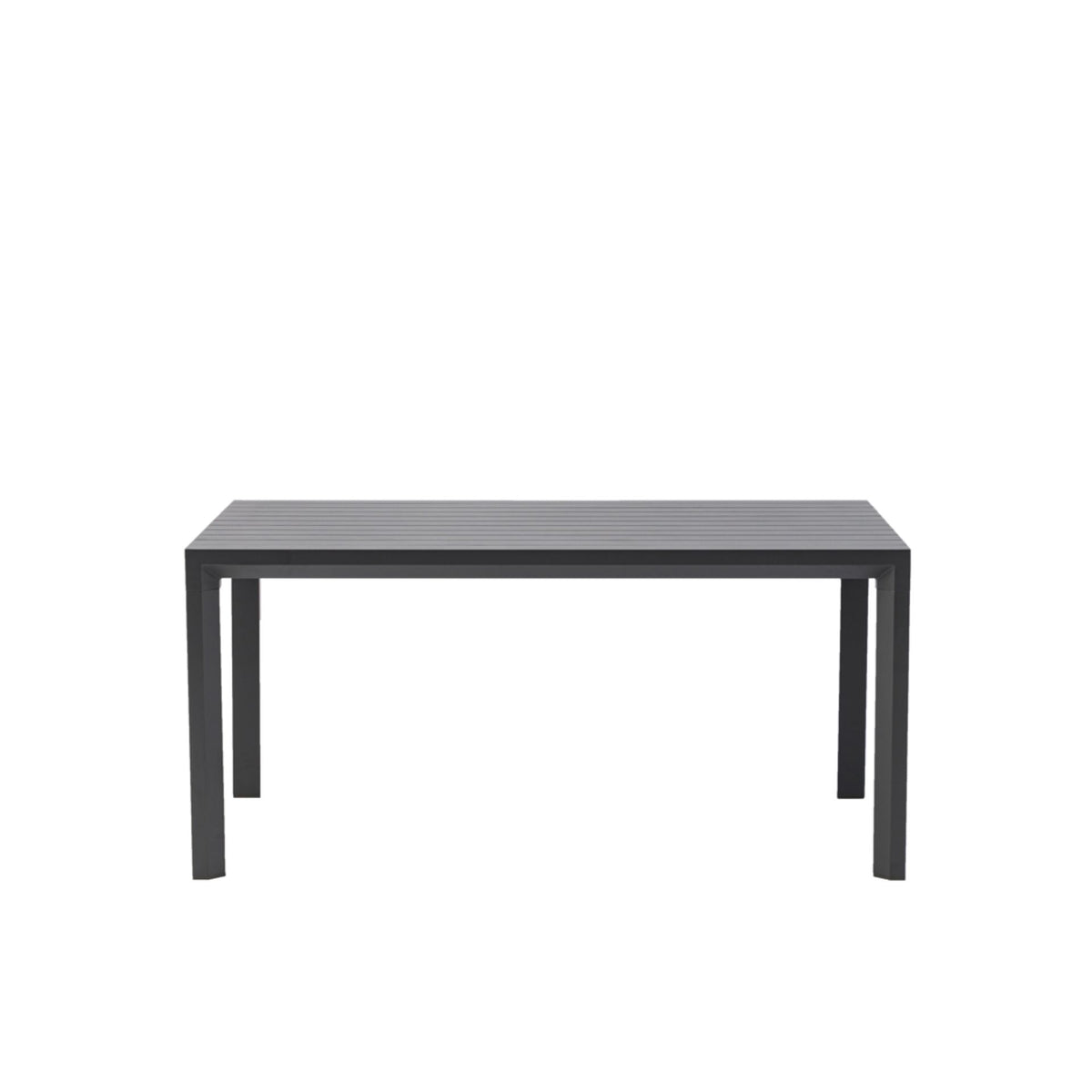 Mesa fija Byron 160 cm aluminio antracita