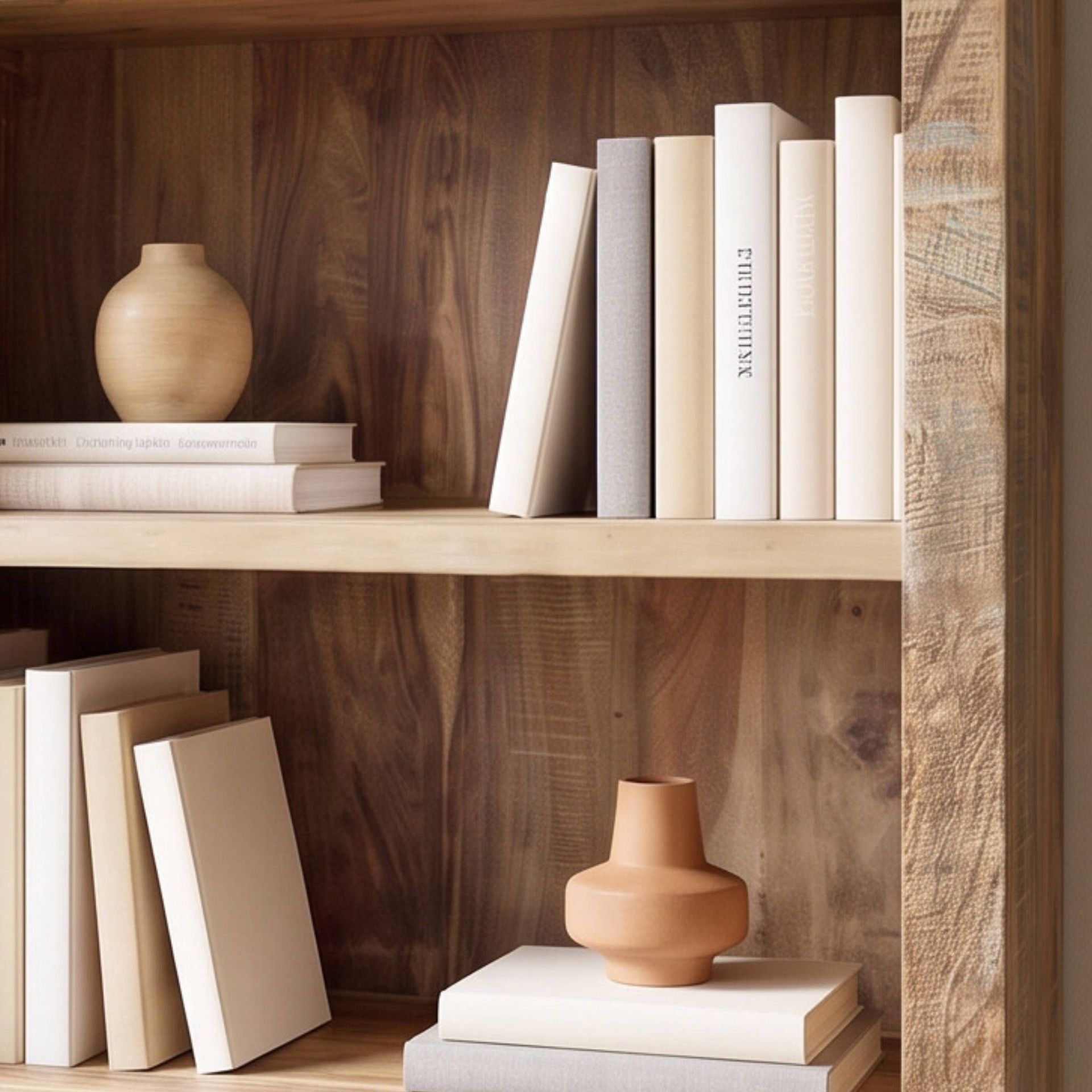 Estantería librería Alhmirah 90x40x180cm | Madera de Mango