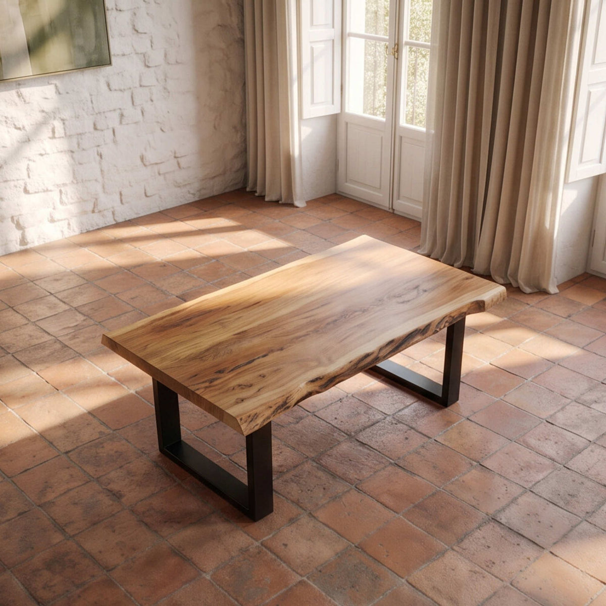 Mesa de centro Janeiro 120x65x45cm | Madera de Acacia