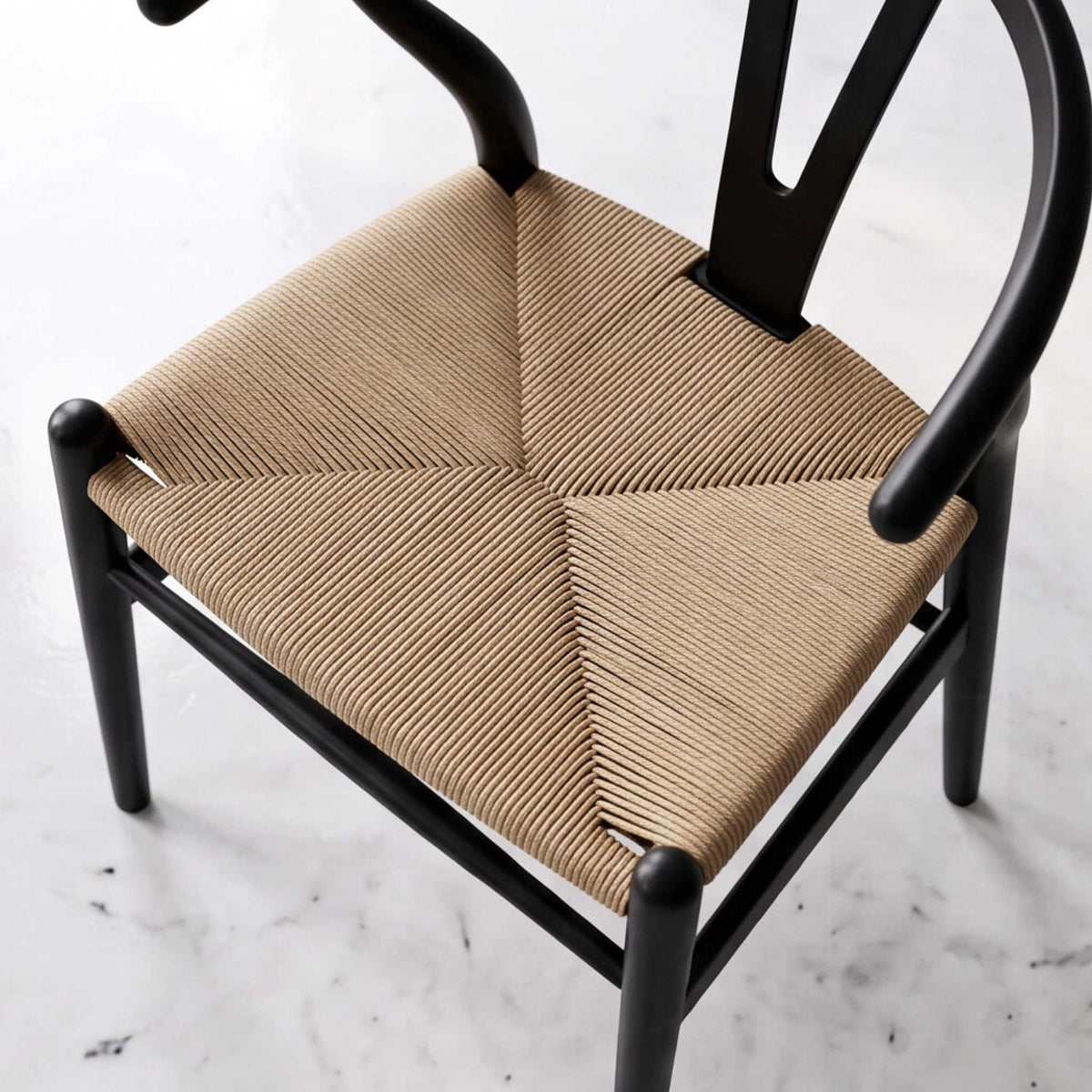 Silla de comedor Oslo Black | Madera de Abedul