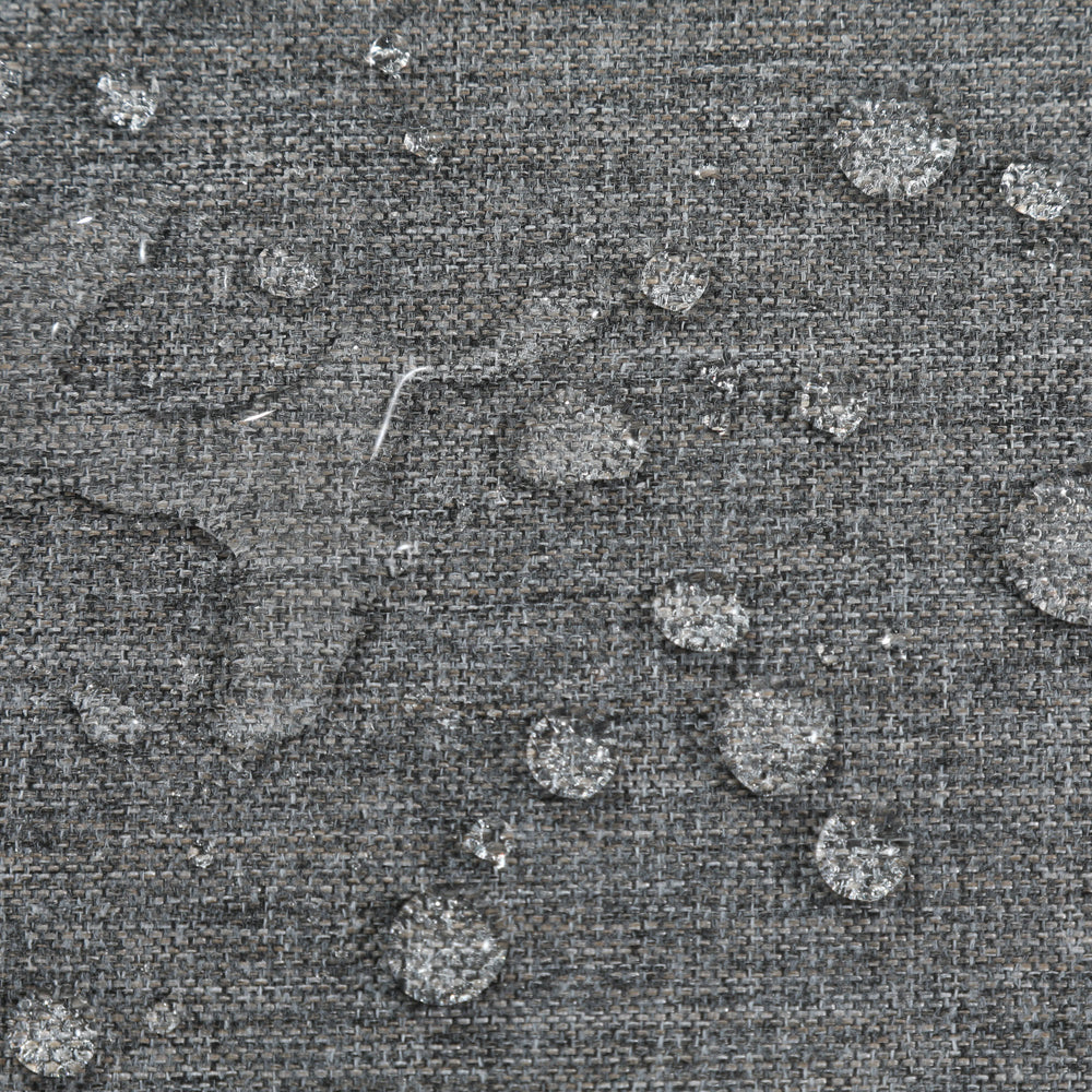 Cojín para tumbona  Roxas 59x199x10 cm color  gris oscuro | Kubu #