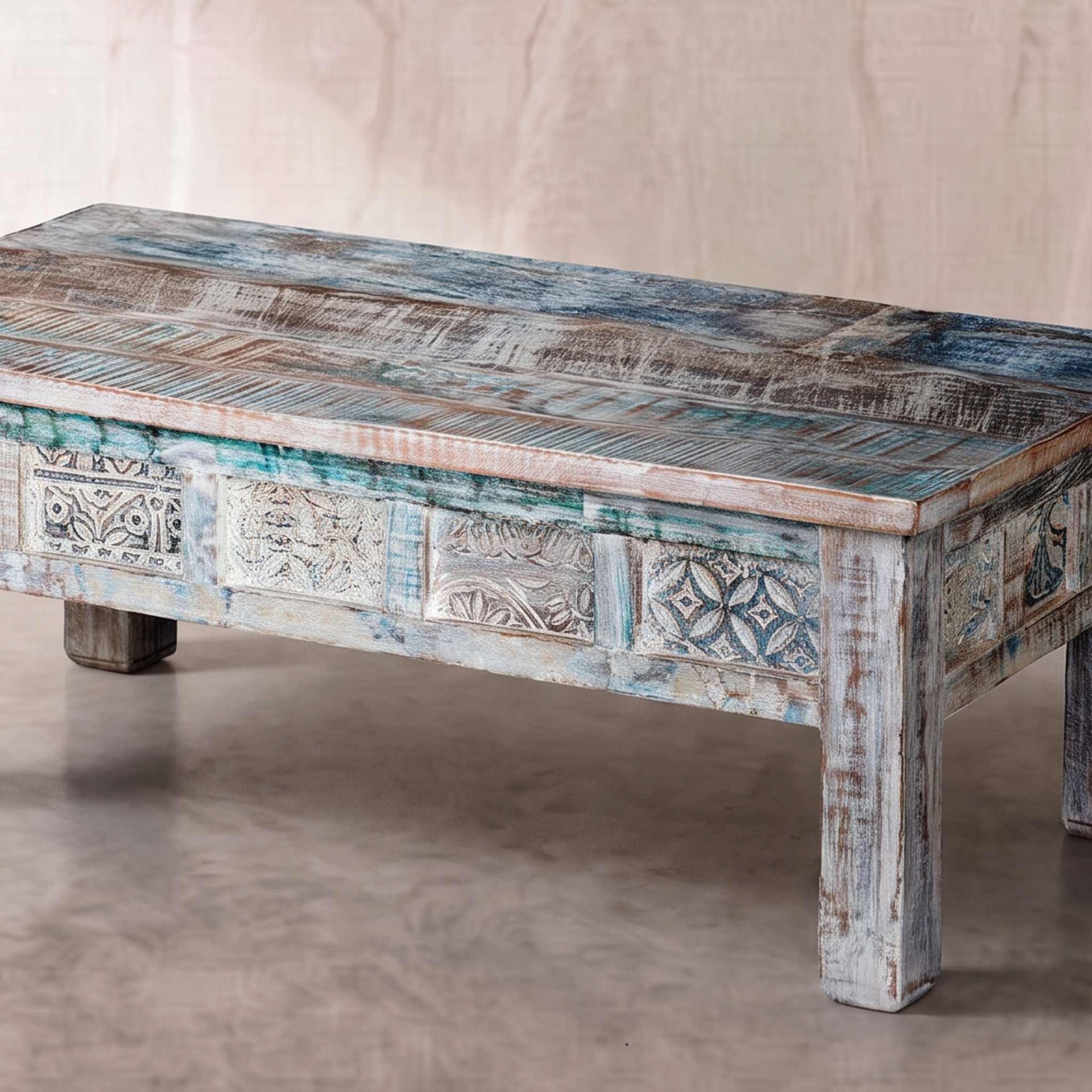 Mesa de centro Alhmirah 120x60x45cm | Madera de Mango