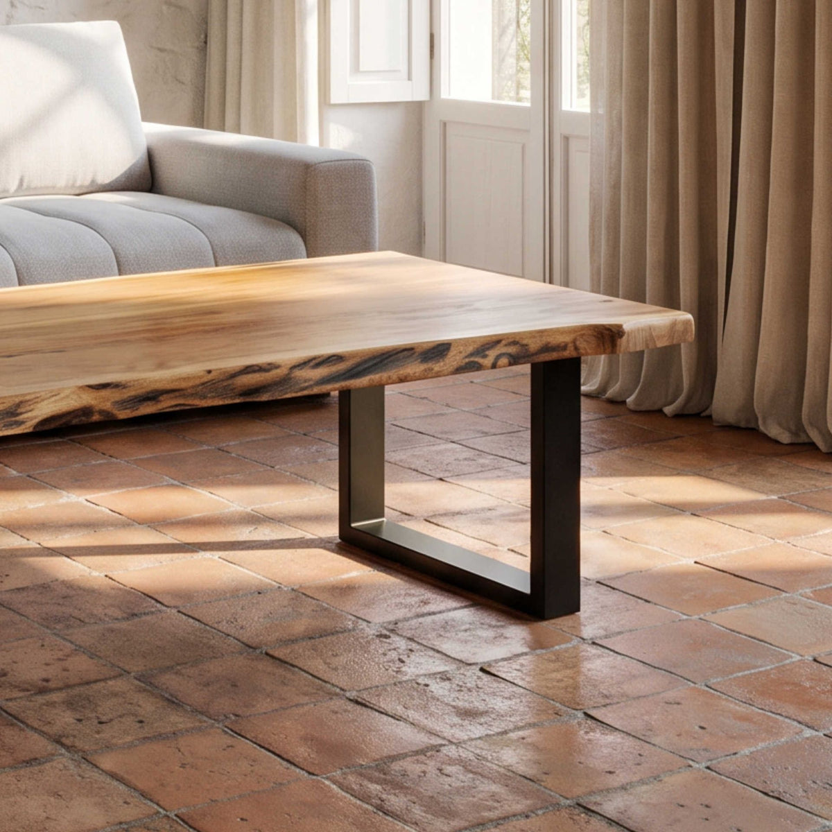 Mesa de centro Janeiro 120x65x45cm | Madera de Acacia
