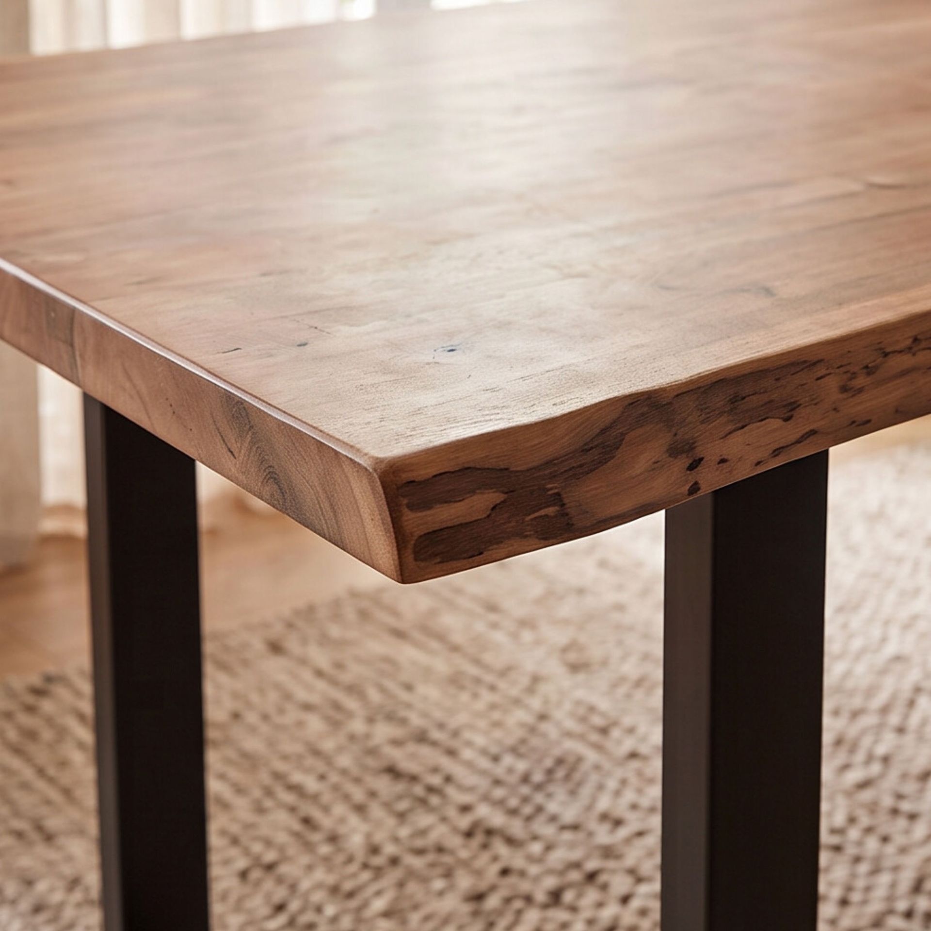 Mesa de comedor Janeiro 140x80x78cm | Madera de Acacia