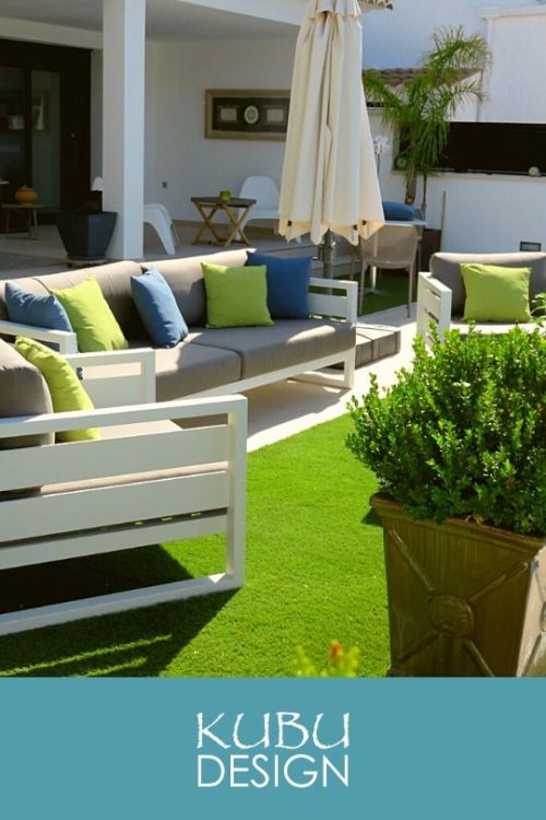Muebles de Aluminio para jardín Kubu Design